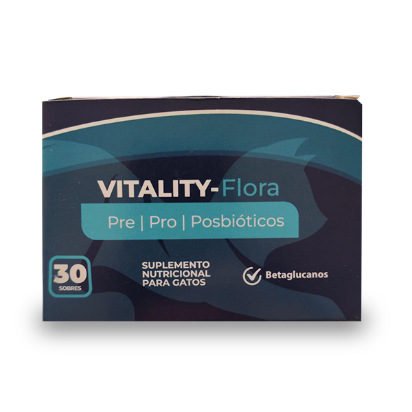 Vitality Flora probióticos para gatos